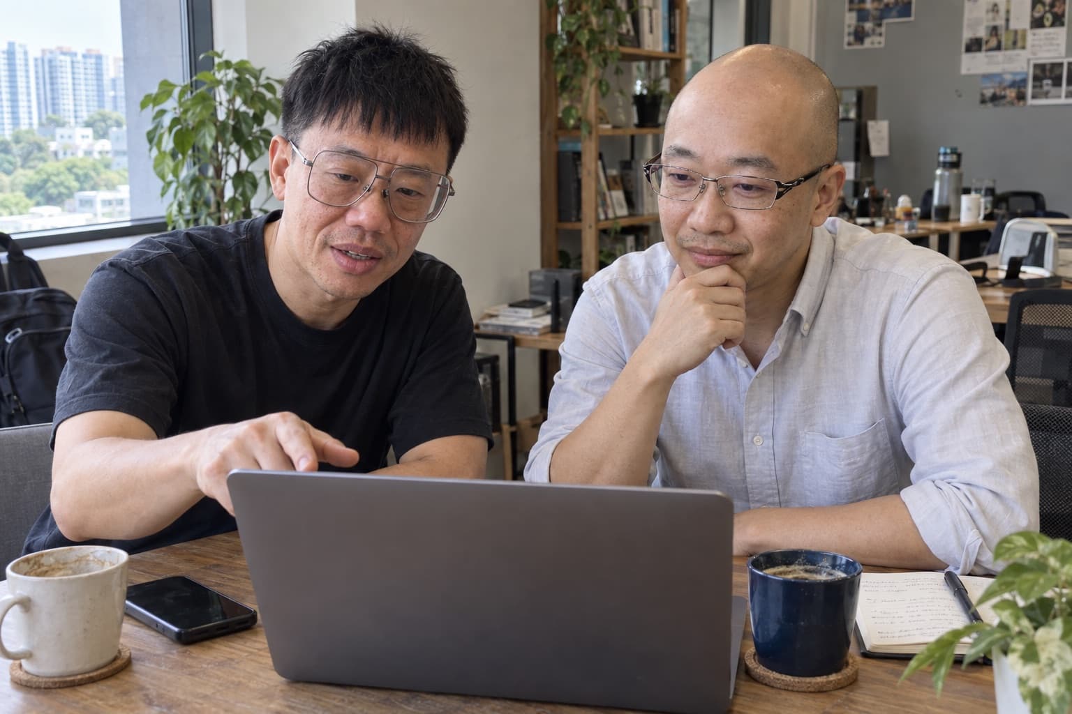 Lester Chee and DK Tan, co-founders of TargetGuru